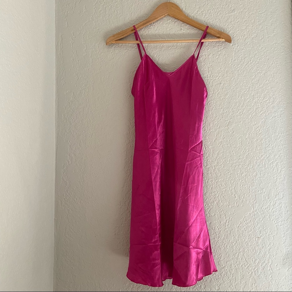 Silk slip dress